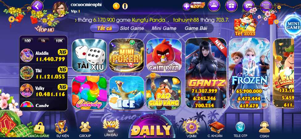 Dòng sản phẩm trò chơi Betvip - Betvip